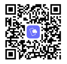 QR-kode til at støtte Andreas via MobilePay